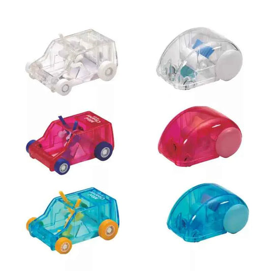 Midori Mini Eraser Dust Cleaner Car- Transparent