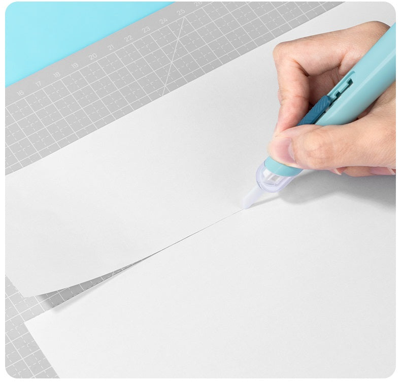 DELI Craft Ceramic Blade Knife Pen Paper Cutter 3 Color Pack