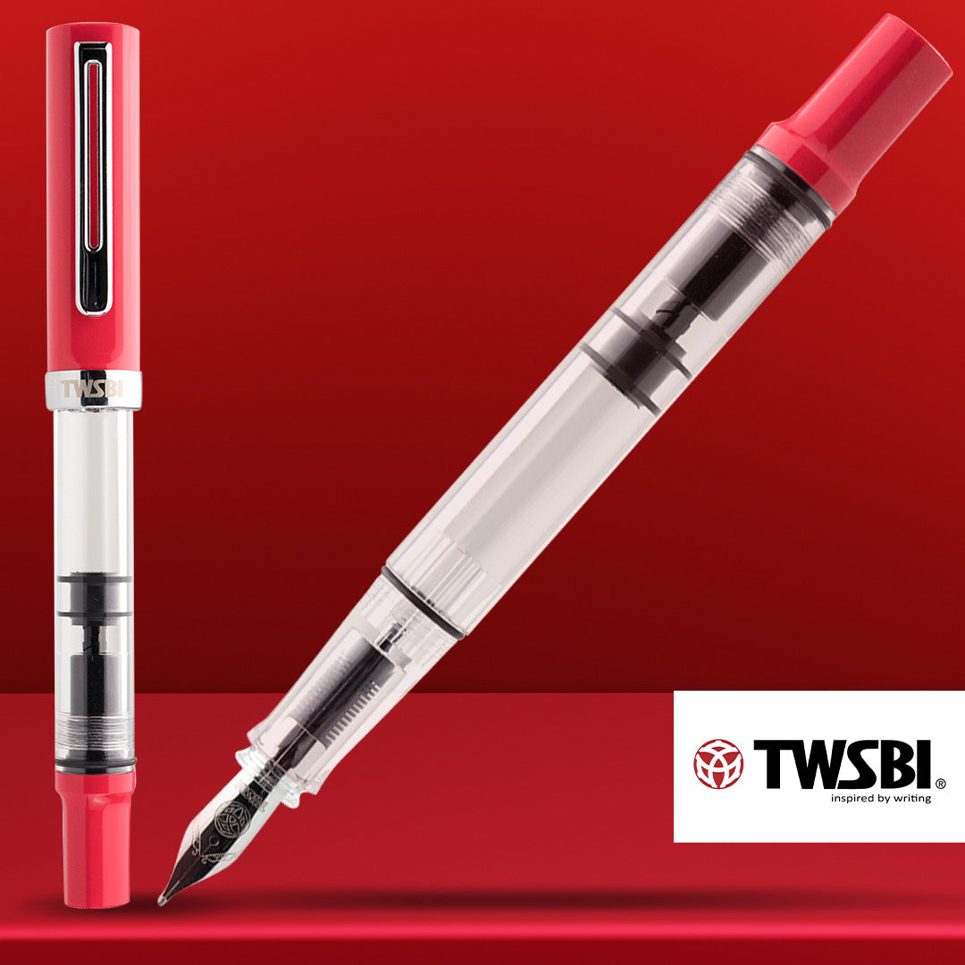 TWSBI Eco-T Fountain Pen Rosso