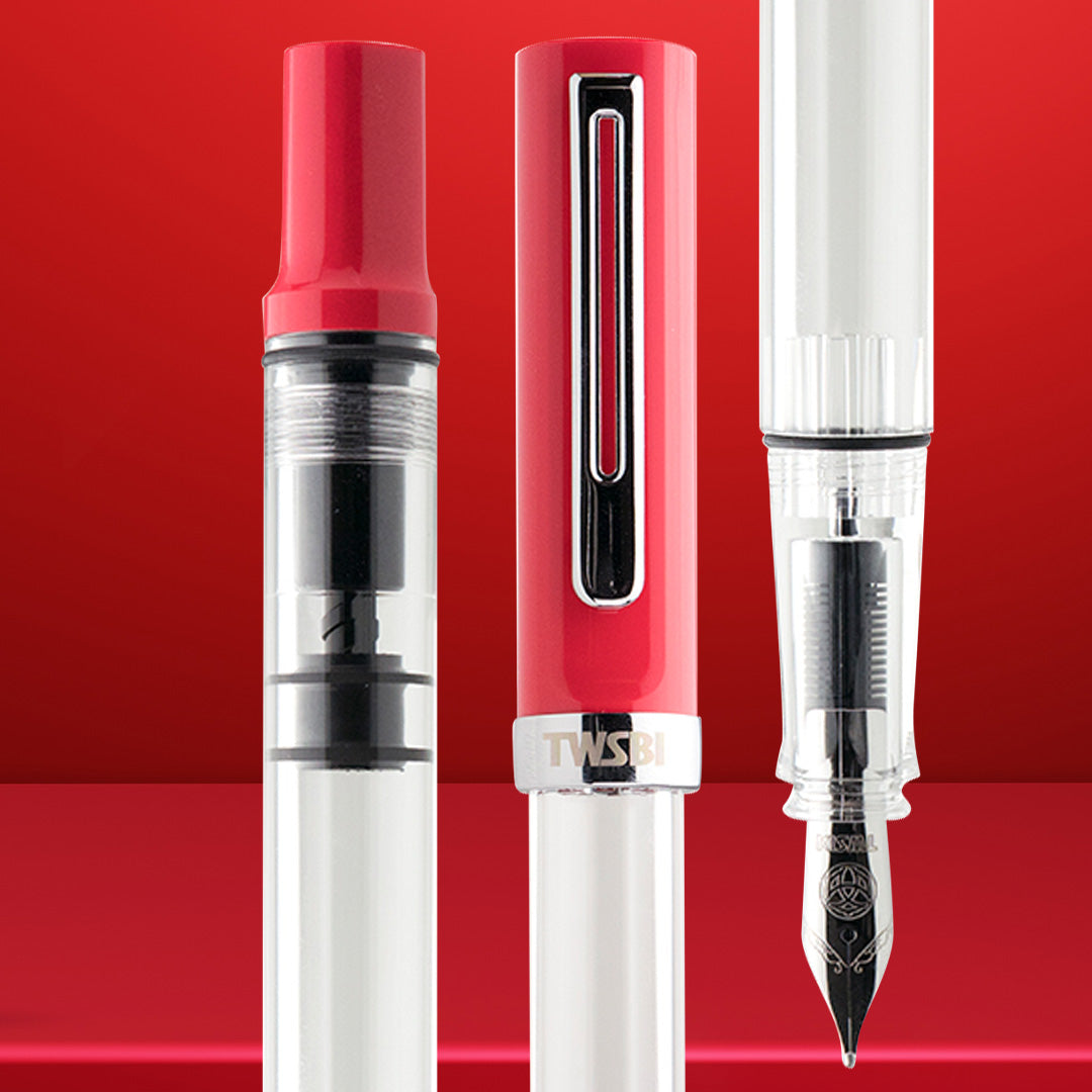 TWSBI Eco-T Fountain Pen Rosso