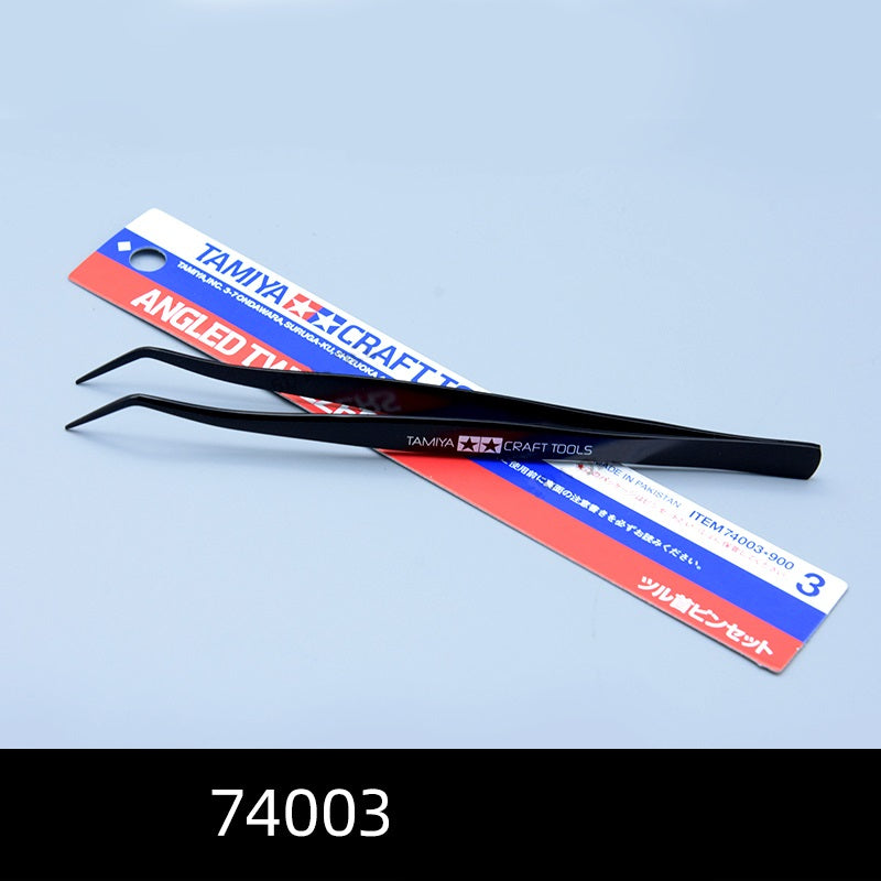 Pince à épiler angulée Tamiya 74003
