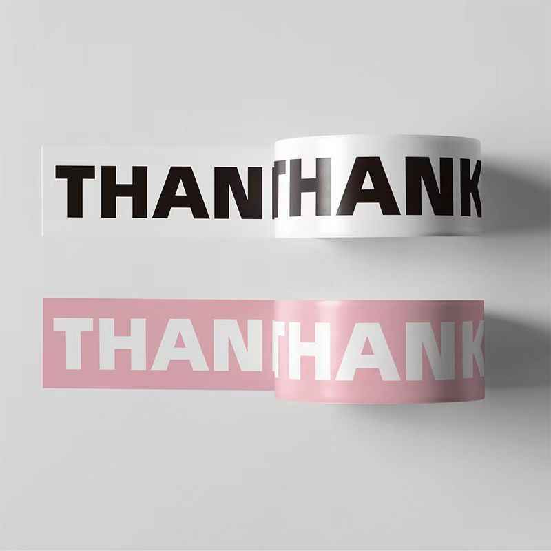 Thank You! Designer Decorative Packing Tape for Small Business 3 PACK