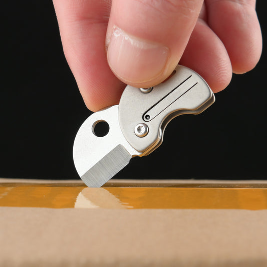 Titanium Mini Coin Knife EDC Utility Tool for Cutting