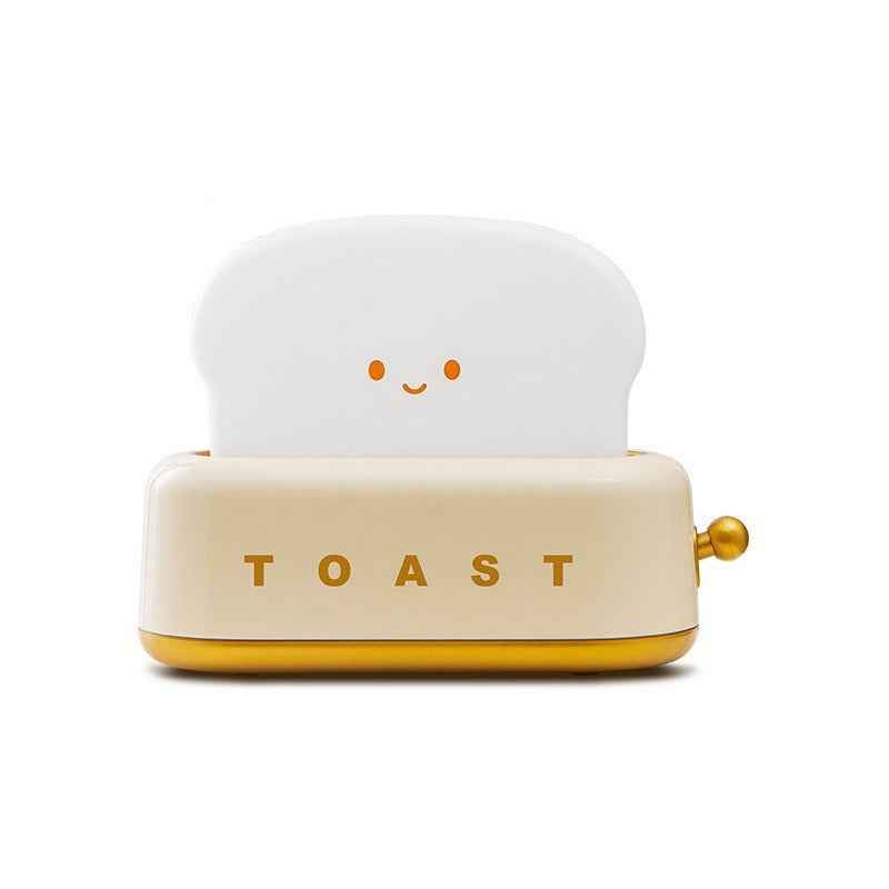 Desk Decor Toaster Lamp Rechargeable Night Light