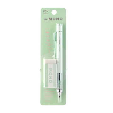 Lápiz automático Tombow Japón con borrador Serie de color mineral 0.5mm