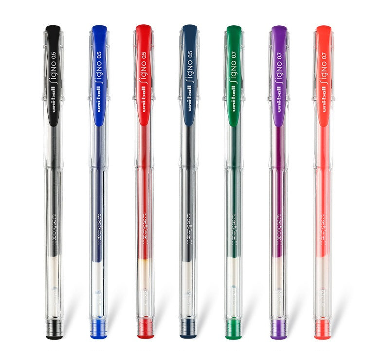 Uni-ball Signo UM-100 Gel Ink Pen - 0.5 mm -10Pcs
