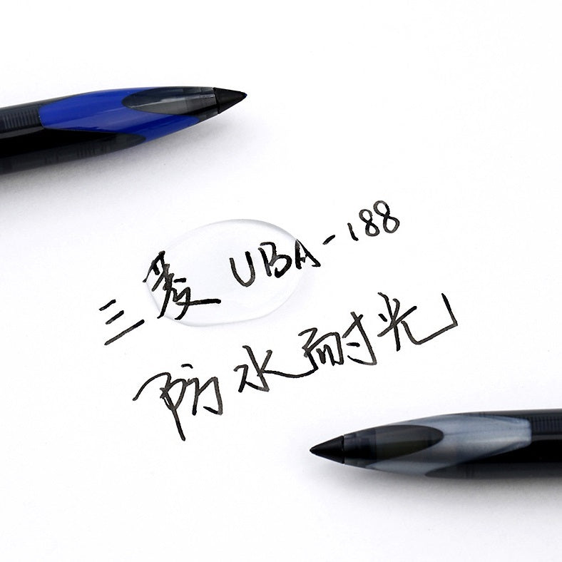 Uni-Ball AIR Micro - 0.5mm Fine Rollerball Pens - 2 Pack