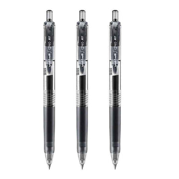uni-ball Signo RT micro Retractable Rollerball Pens 0.5mm 3 Pack
