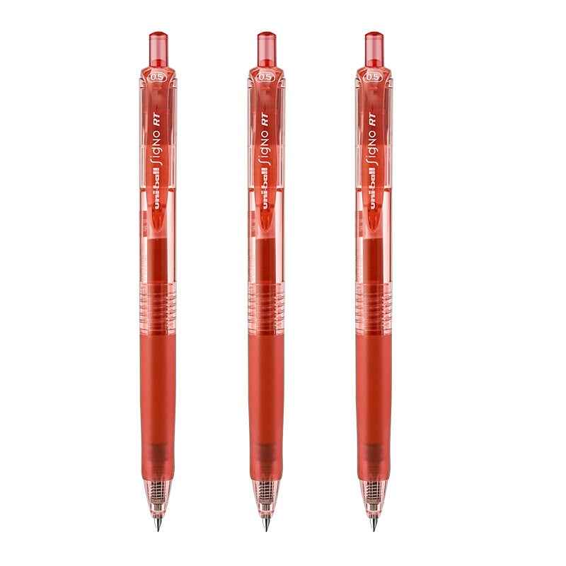 uni-ball Signo RT micro Retractable Rollerball Pens 0.5mm 3 Pack