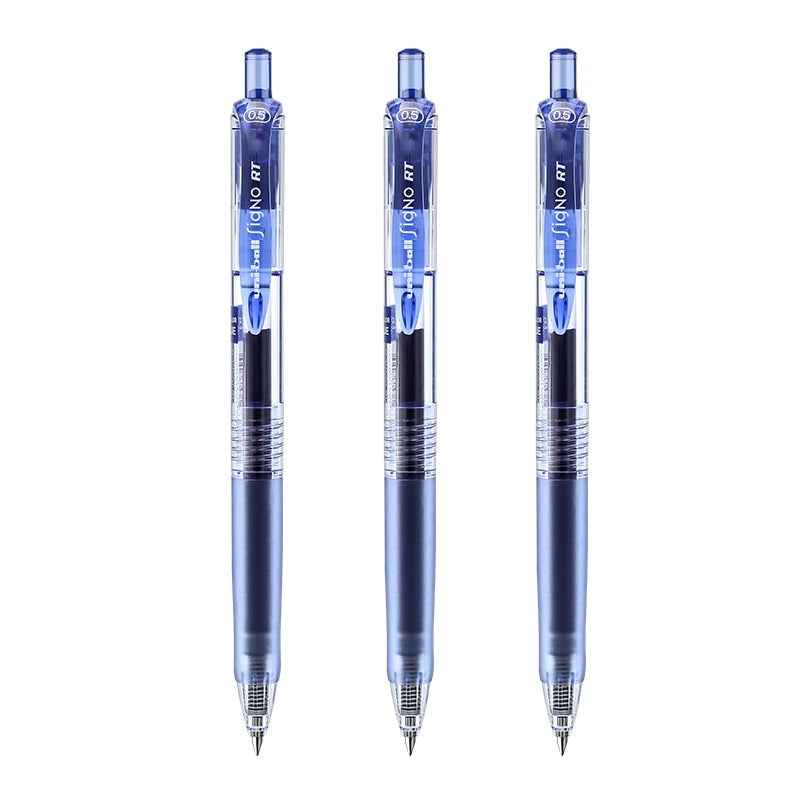 uni-ball Signo RT micro Retractable Rollerball Pens 0.5mm 3 Pack