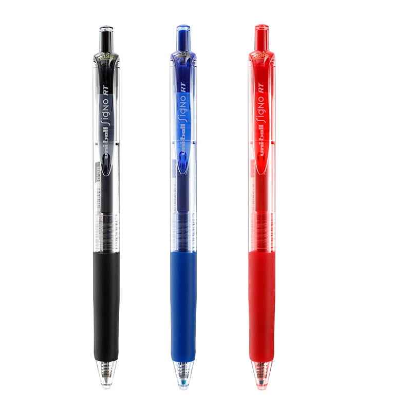 uni-ball Signo RT micro Retractable Rollerball Pens 0.38mm 3 Pack