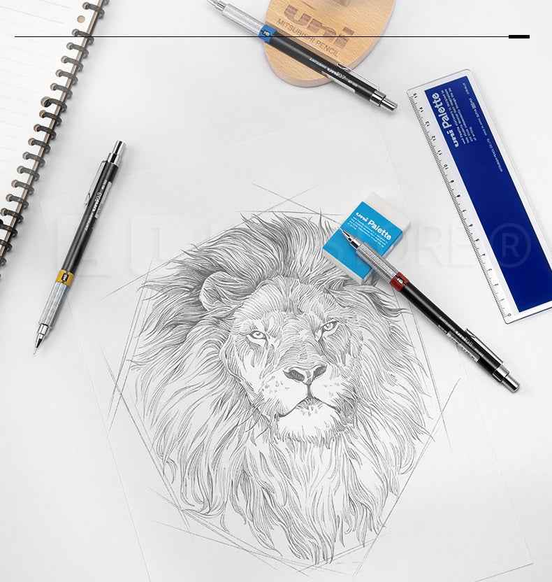 Uni 552 Mechanical Drafting Pencil - 0.3/0.4/0.5/0.7/0.9mm