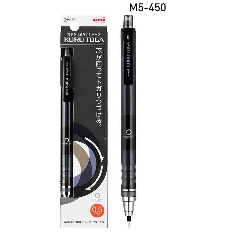 Uni-Ball Kuru Toga M5-450 Mechanical Pencil Clear Boday