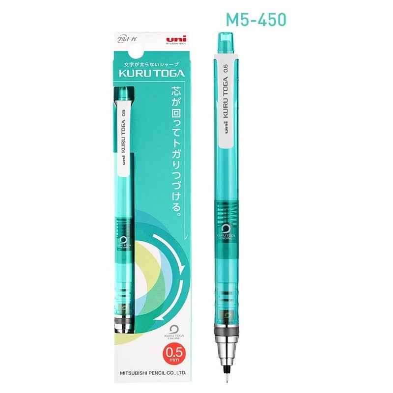 Uni-Ball Kuru Toga M5-450 Mechanical Pencil Clear Boday