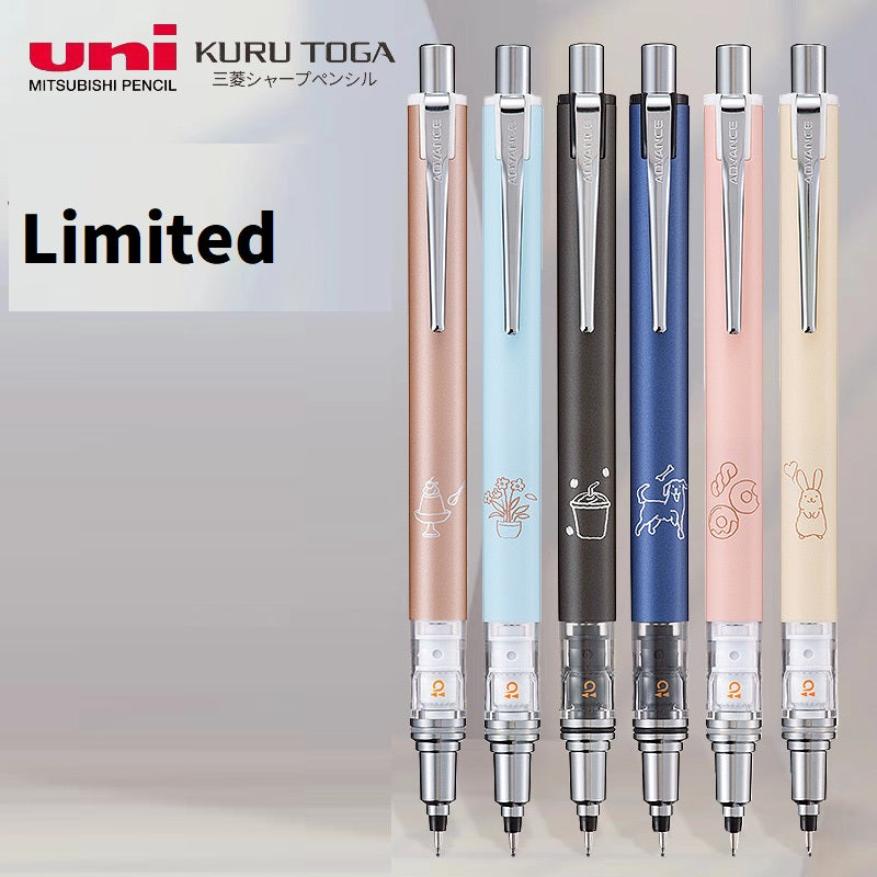 Uni Kuru Toga Advance Auto Lead Rotating Mechanical Pencil with Leads