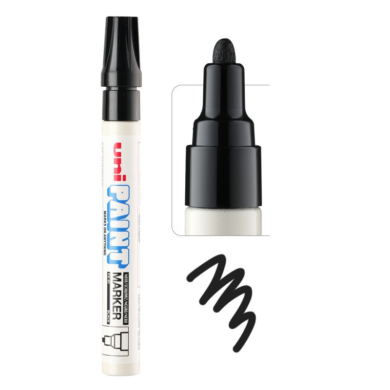 Uni-Paint markeri za boju na bazi ulja PX-20 crna tinta 3 komada
