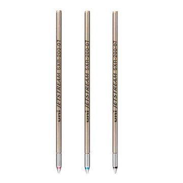 Uni SXR-200-07 Jetstream Ballpoint Multi Pen Refill - 0.7mm - 3 Pack