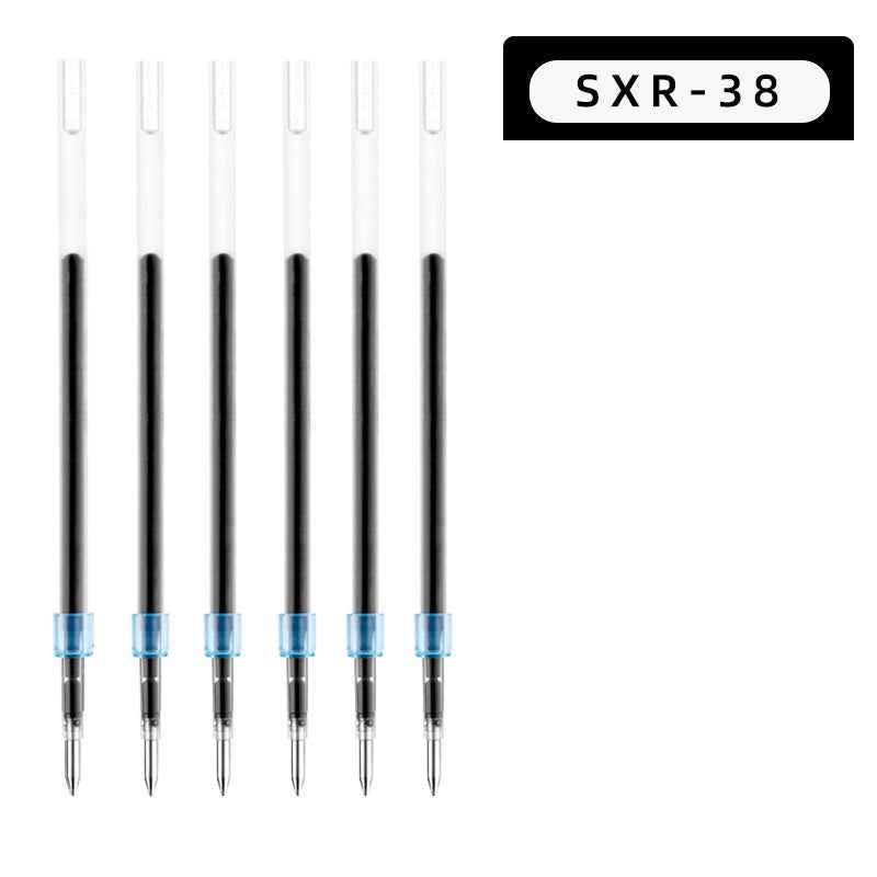 Uni SXR-38 Jetstream Ballpoint Pen Refill 0.38mm Black/Red/Blue 6 Pack