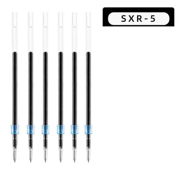 Uni SXR-5 Jetstream Ballpoint Pen Refill 0.5mm Black/Red/Blue 6 Pack