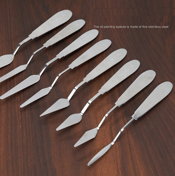 Couteau à palette flexible entièrement en acier VANGAO | Lot de 1