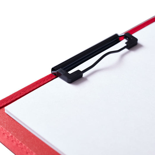 King Jim 5985 Presse-papiers Tout en Un A4 Vertical avec Poche en Maille et Porte-stylo