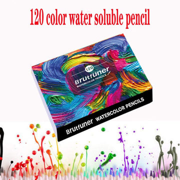 BRUTFUNER 120 Professional Watercolor Artist Pencils Set