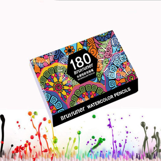 BRUTFUNER 180 Colors Watercolour Pencils Set for Drawing Sketching Shading Coloring