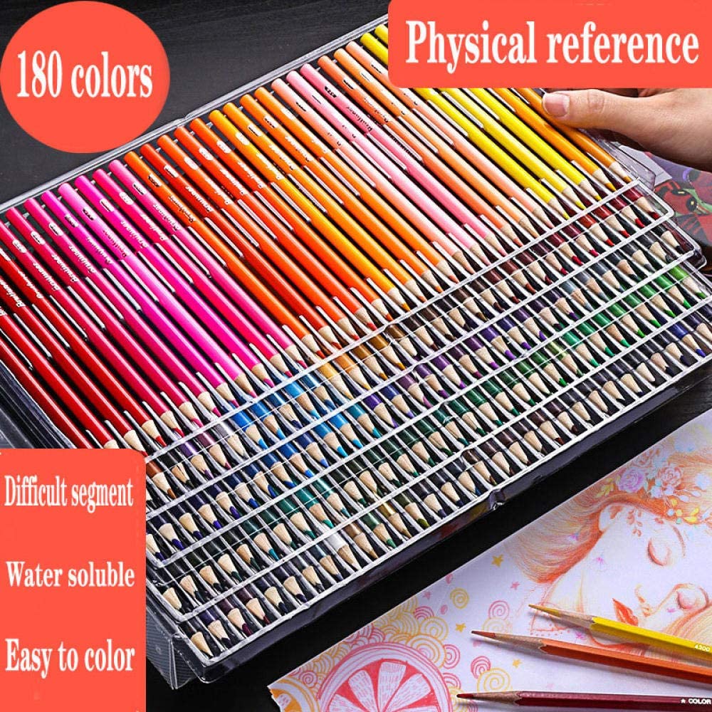 BRUTFUNER 180 Colors Watercolour Pencils Set for Drawing Sketching Shading Coloring