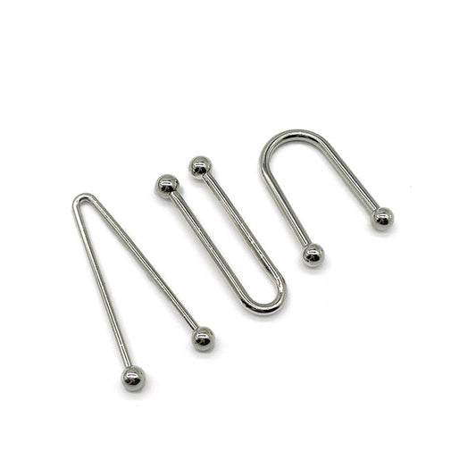 Metal Accessories for Swimwear Hooks U-Shaped V-shaped Collar Clasps