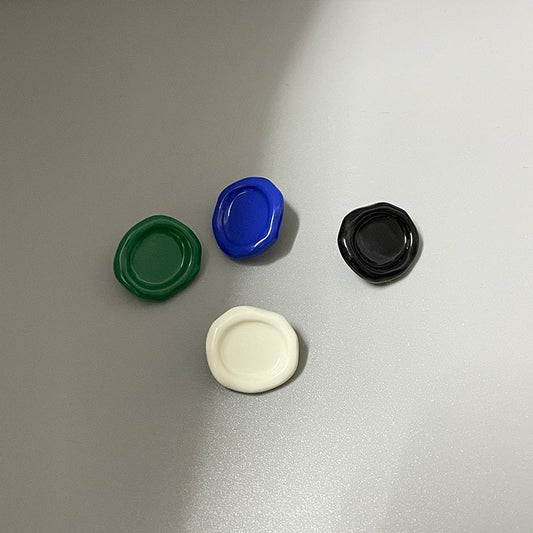 20mm Oval Concave Colorful Metal Shank Buttons for Suit Jackets 20pcs