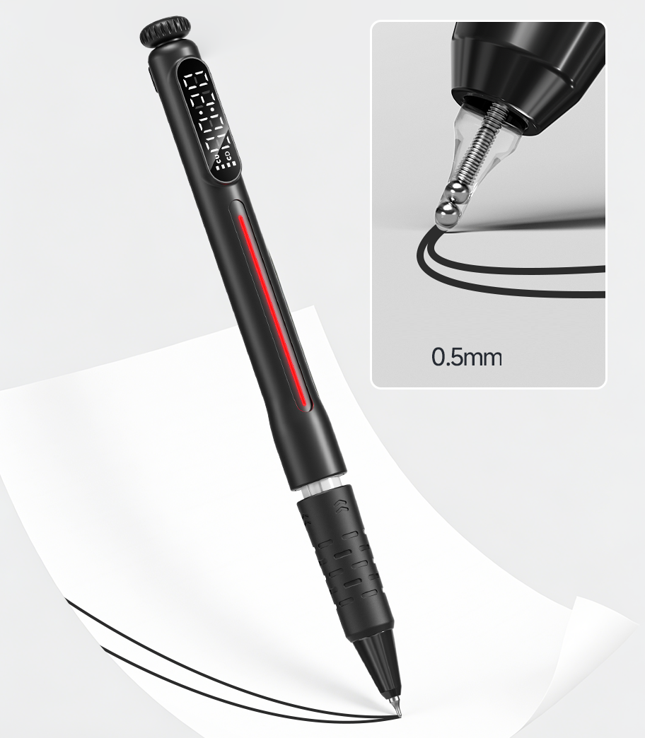 Woosense "Time Flow" Smart Pen with Timer & Charging Dock