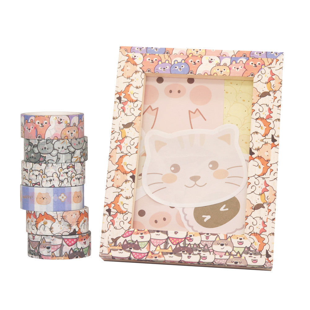 Cute Animals Washi Tape Set 18 Rolls