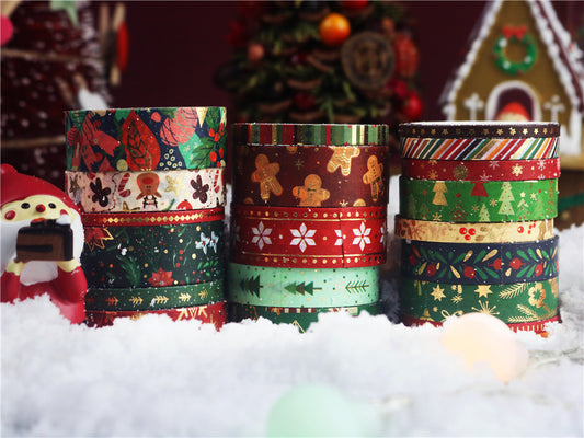 Christmas Washi Tape Set 21 Rolls