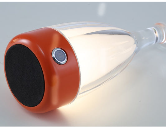 Wine Bottle Rechargeable Table Lamp Cordless Bar Atmosphere Light