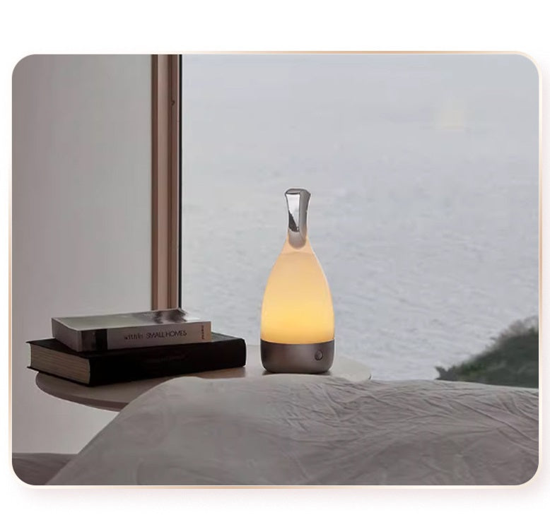 Wine Bottle Rechargeable Table Lamp Cordless Bar Atmosphere Light