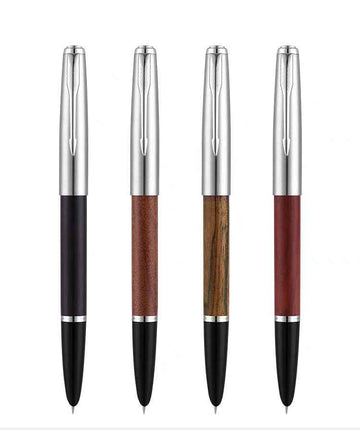 Wing Sung 616 Vintage Wood Fountain Pen Set of 4
