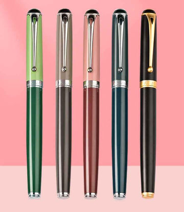 Wing Sung 9327 Fountain Pen Morandi Color – Silver Iridium Nib