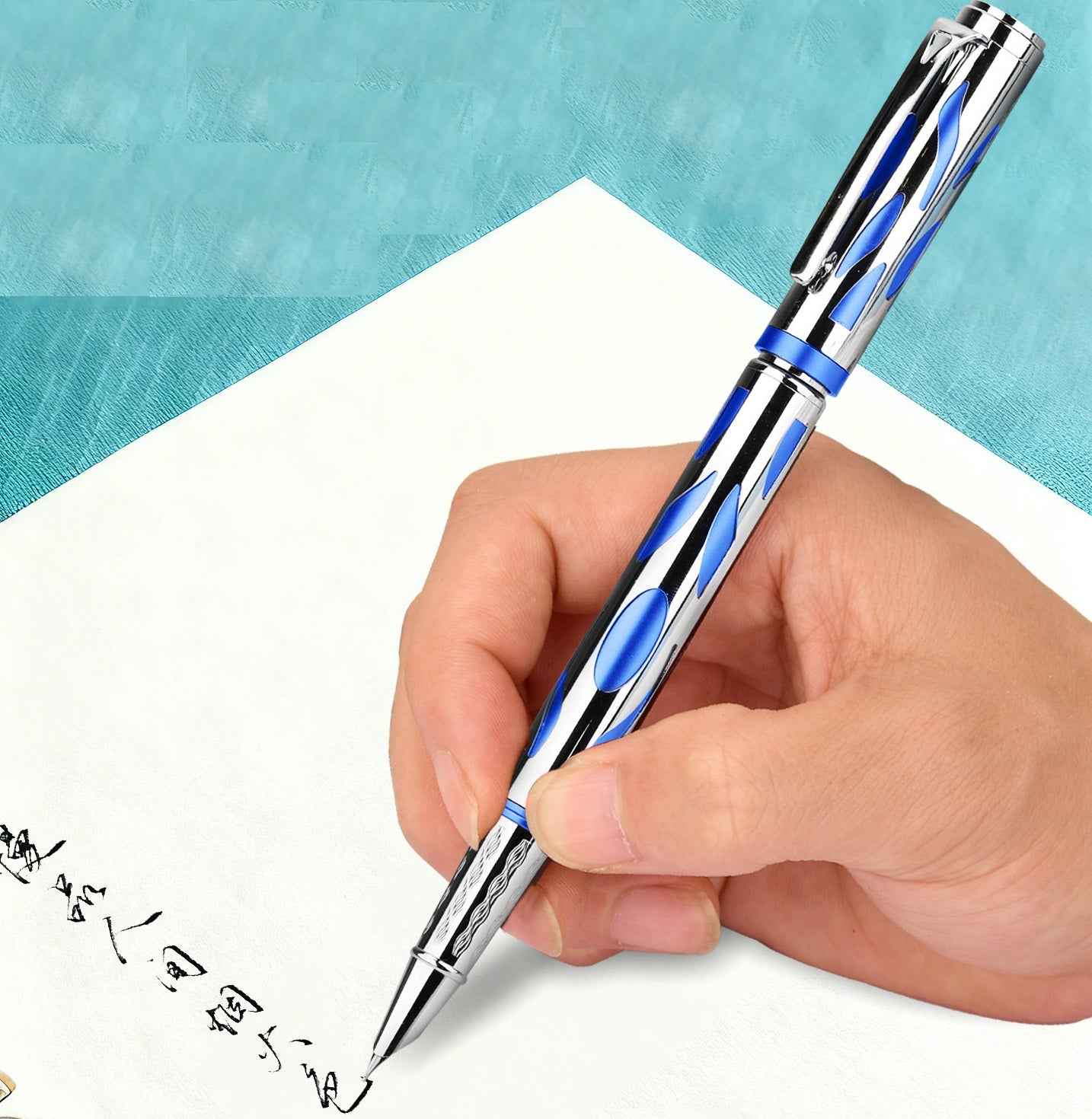 Wing Sung 9578 Fountain Pen – Metal Hollow Body