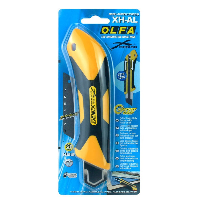 OLFA 25mm Extra Heavy-Duty Utility Knife (XH-AL)