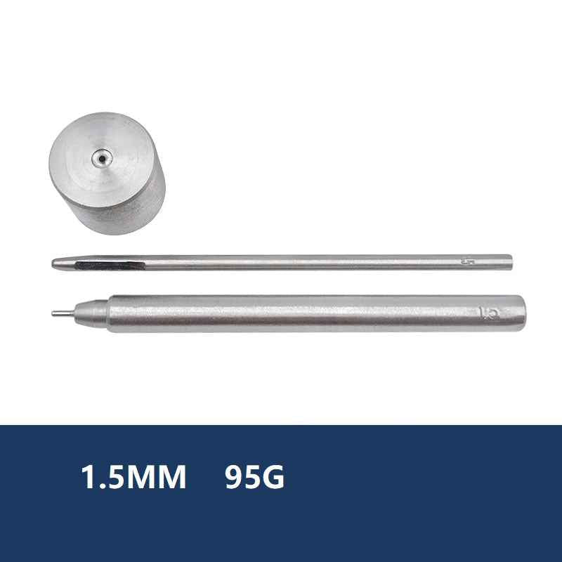 1.5mm hollow punch die tool for eyelets, 95G metal setter