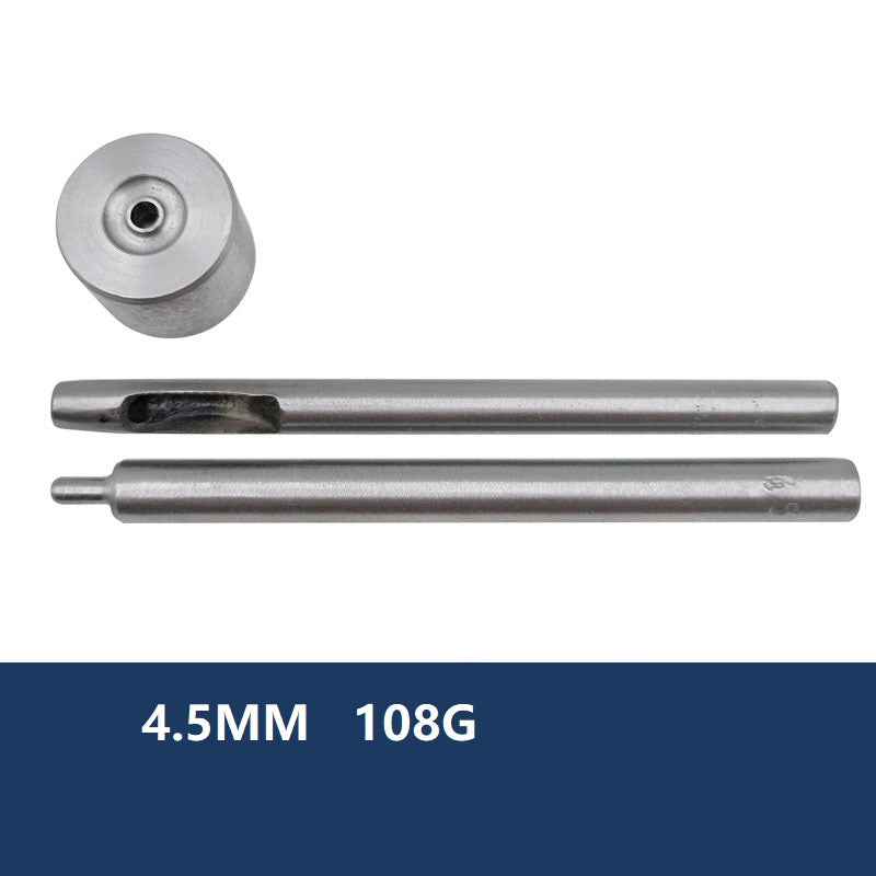 Grommet hollow punch die tool, 4.5mm size, 108G die
