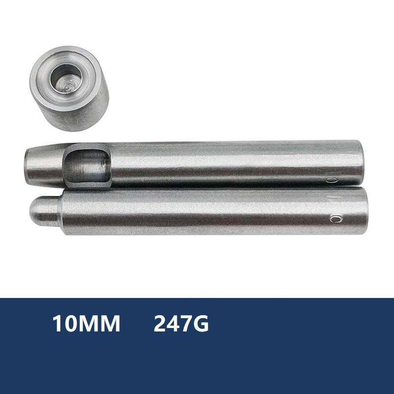 Grommet hollow punch die tool, 10mm size, 247G die