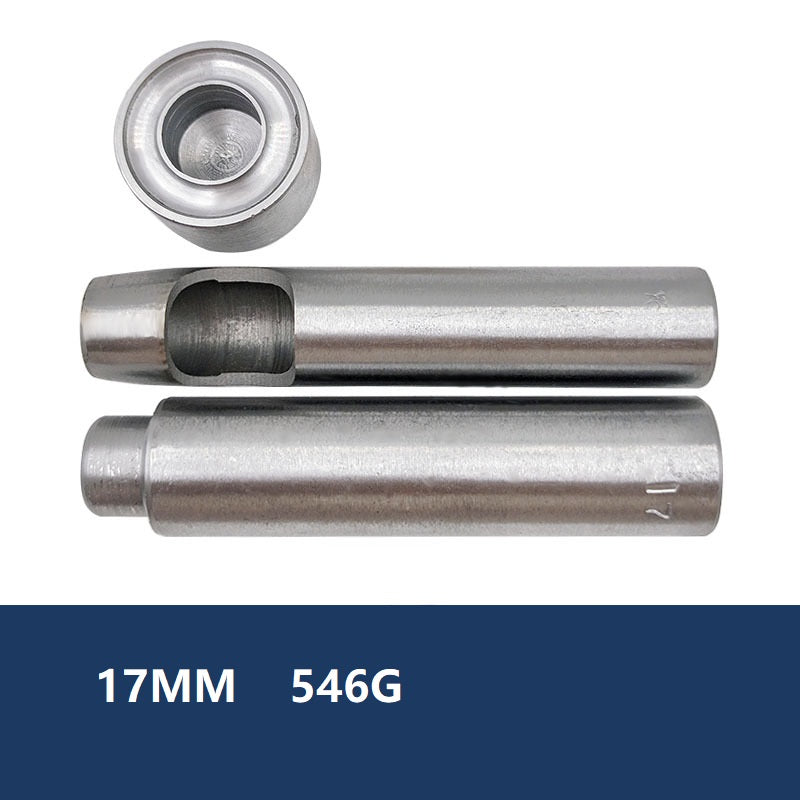 Grommet hollow punch die tool, 17mm size, 546G die