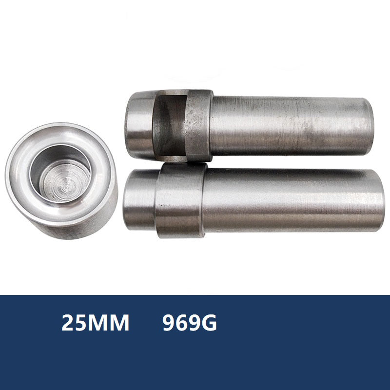Grommet hollow punch die tool, 25mm size, 969G die
