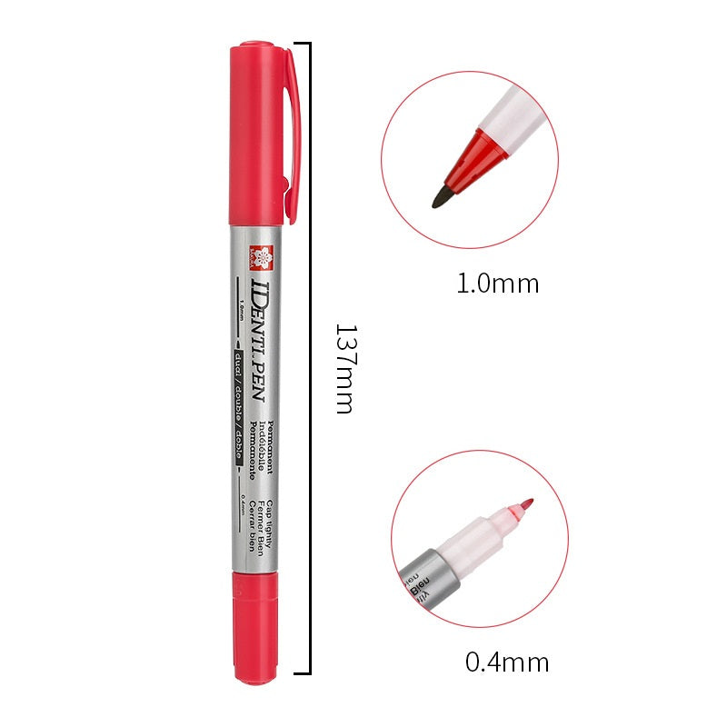 Sakura Identi-Pen Dual Tip Permanent Marker,3 Pack