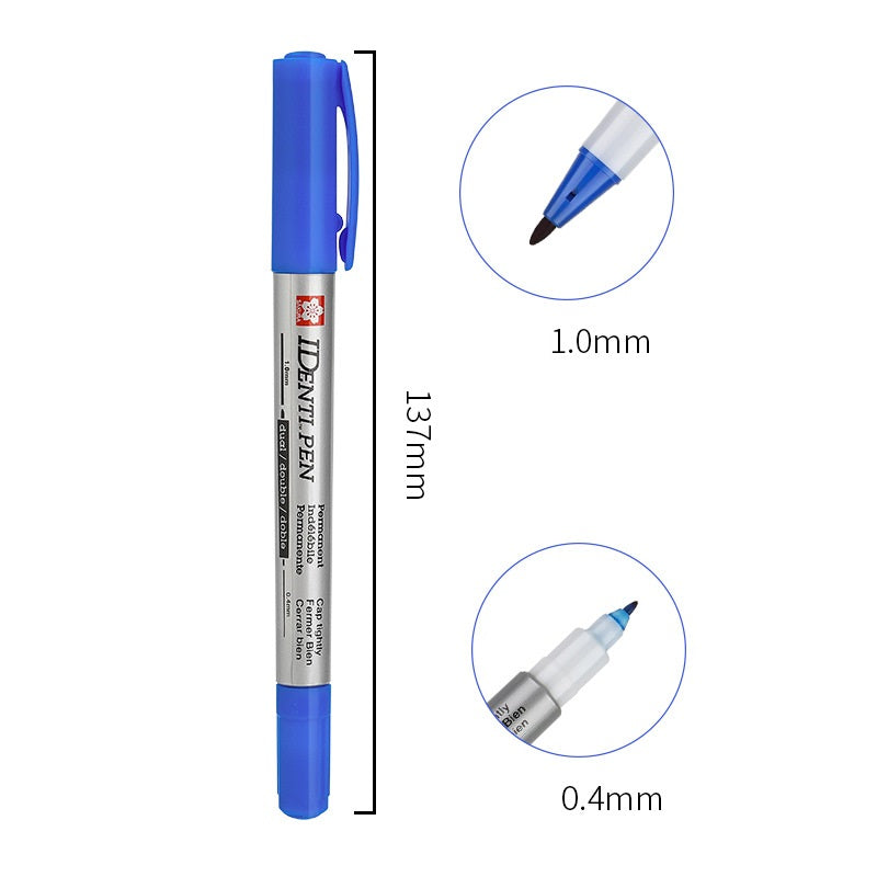 Sakura Identi-Pen Dual Tip Permanent Marker,3 Pack