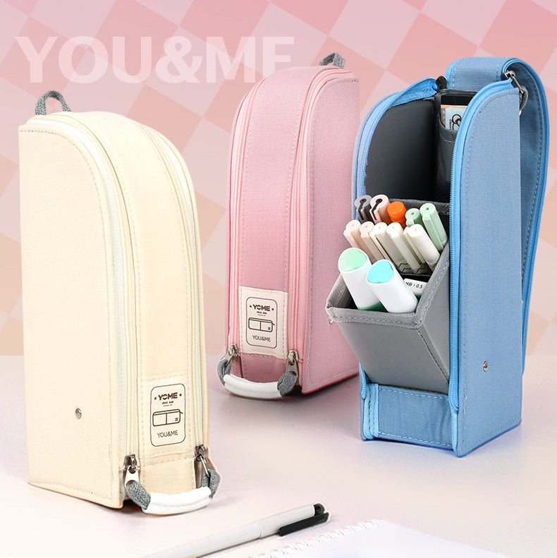 Yome Collection YOME Large Capacity Standing Pencil Case
