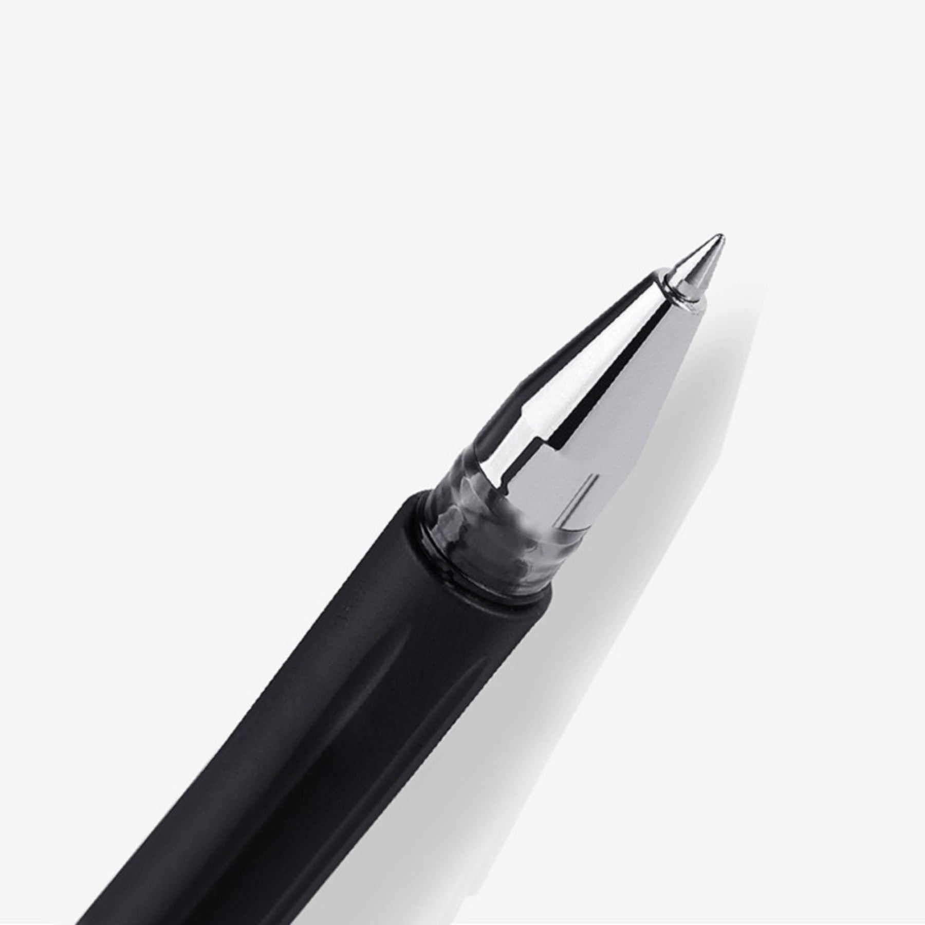 Zebra JJ100 Classic Gel Pen | 0.5mm | Cap-Type | 10-Pack (5 Black, 3 Blue, 2 Red) | Quick-Dry High-Capacity