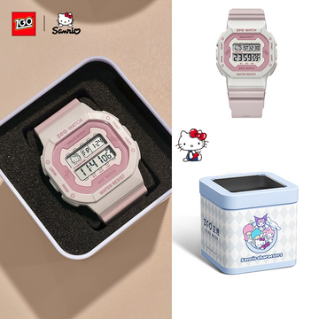 ZGO x Sanrio Hello Kitty Girls Pink Digital Watch