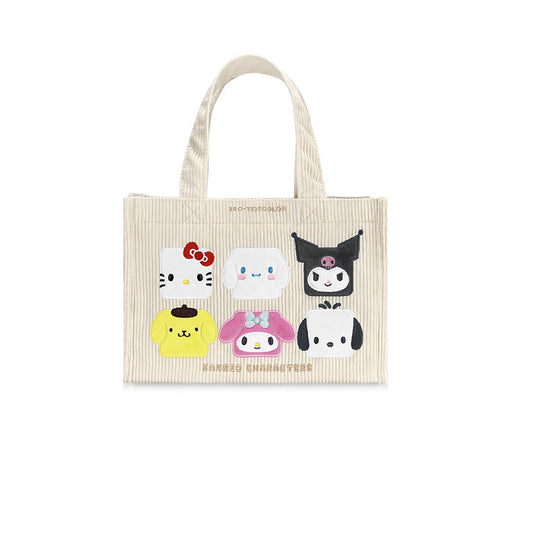 ZGO Sanrio Characters Canvas Tote Bag for Women